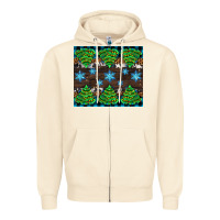 Sandshell Christmas tree with snow Zipper Hoodie - AdoDesignShop