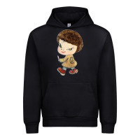 Black Little Yoshitomo Knives Urban Hoodie - artisFamous