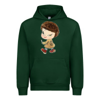 Forest Green Little Yoshitomo Knives Urban Hoodie - artisFamous