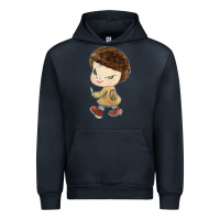 Navy Little Yoshitomo Knives Urban Hoodie - artisFamous