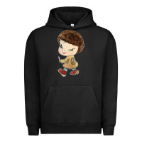 Pigment Black Little Yoshitomo Knives Urban Hoodie - artisFamous