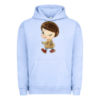 Pigment Grape Ice Little Yoshitomo Knives Urban Hoodie - artisFamous