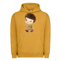 Pigment Peanut Butter Little Yoshitomo Knives Urban Hoodie - artisFamous