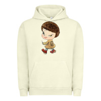 Pigment Pistachio Little Yoshitomo Knives Urban Hoodie - artisFamous