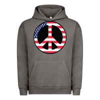 Pigment Tornado United states peace symbol Urban Hoodie - artisFamous