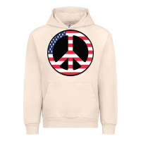 Sandshell United states peace symbol Urban Hoodie - artisFamous