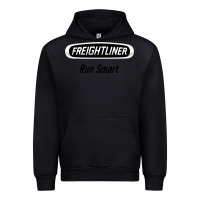 Black freightliner run smart Urban Hoodie - artisFamous