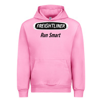 Fuchsia Pink freightliner run smart Urban Hoodie - artisFamous