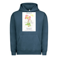Pigment Midnight Navy DALI teatro museo figueras Urban Hoodie - artisFamous