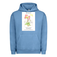 Pigment Pebble Blue DALI teatro museo figueras Urban Hoodie - artisFamous