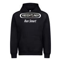 Black freightliner run smart Urban Hoodie - artisFamous