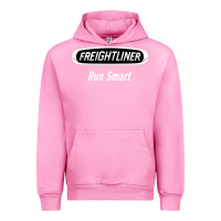 Fuchsia Pink freightliner run smart Urban Hoodie - artisFamous