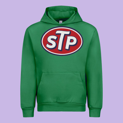 Stp Motor Oil Distressed Urban Hoodie Designed By Artisfamous