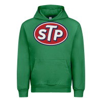 Stp Motor Oil Distressed Urban Hoodie | Teevron