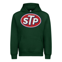 Forest Green stp motor oil distressed Urban Hoodie - artisFamous