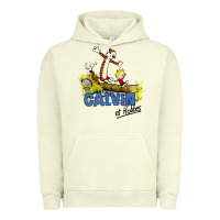 Pigment Pistachio calvin hobbes Urban Hoodie - artisFamous