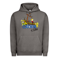 Pigment Tornado calvin hobbes Urban Hoodie - artisFamous