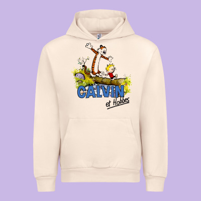 Calvin Hobbes Urban Hoodie Designed By Artisfamous
