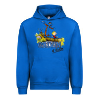 Cobalt calvin hobbes Urban Hoodie - artisFamous