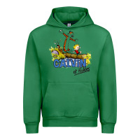 Emerald calvin hobbes Urban Hoodie - artisFamous