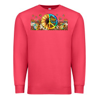 Cardinal hippie soul leopard sunflower Premium Sweatshirt - JahusDesignShop