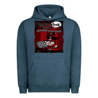 Pigment Midnight Navy alkaline trio Urban Hoodie - artisFamous