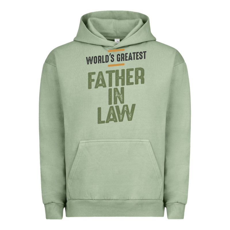 World's Greatest Father-in-law - Dad And Grandpa Urban Hoodie by artisFamous | Teevron