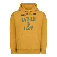 Pigment Peanut Butter World's Greatest Father-In-Law - Dad and Grandpa Urban Hoodie - artisFamous