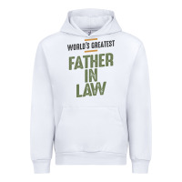 White World's Greatest Father-In-Law - Dad and Grandpa Urban Hoodie - artisFamous