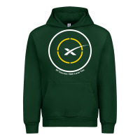 Forest Green spacex drone ship Urban Hoodie - artisFamous