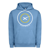 Pigment Pebble Blue spacex drone ship Urban Hoodie - artisFamous