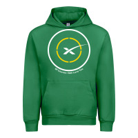 Emerald spacex drone ship Urban Hoodie - artisFamous