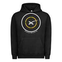 Pigment Black spacex drone ship Urban Hoodie - artisFamous