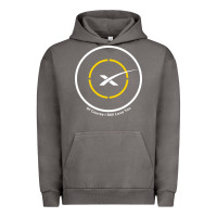 Pigment Tornado spacex drone ship Urban Hoodie - artisFamous