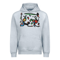 Heather Grey Contemporary Miro Urban Hoodie - artisFamous