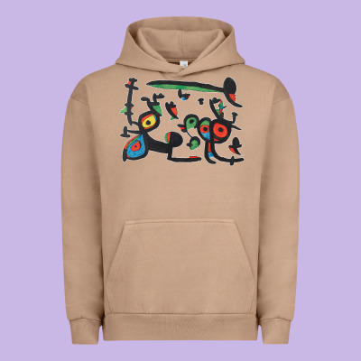 Contemporary Miro Urban Hoodie Designed By Artisfamous