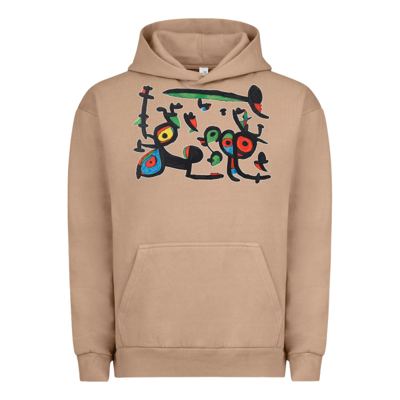 Contemporary Miro Urban Hoodie by artisFamous | Teevron