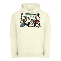 Pigment Pistachio Contemporary Miro Urban Hoodie - artisFamous