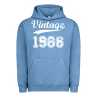 Pigment Pebble Blue vintage 1986 Urban Hoodie - artisFamous