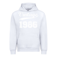 White vintage 1986 Urban Hoodie - artisFamous