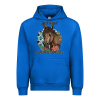 Cobalt Just A Girl Who Loves Horses Urban Hoodie - artisFamous