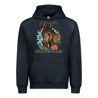 Navy Just A Girl Who Loves Horses Urban Hoodie - artisFamous