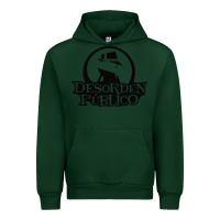 Forest Green desorden publico Urban Hoodie - artisFamous
