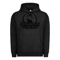 Pigment Black desorden publico Urban Hoodie - artisFamous