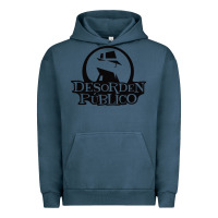 Pigment Midnight Navy desorden publico Urban Hoodie - artisFamous