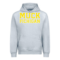 Heather Grey muck fichigan Urban Hoodie - artisFamous