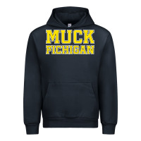 Navy muck fichigan Urban Hoodie - artisFamous