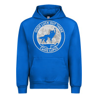 Cobalt fantastic mr fox wolf canis mountain Urban Hoodie - artisFamous