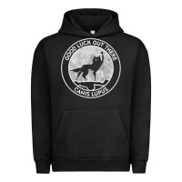 Pigment Black fantastic mr fox wolf canis mountain Urban Hoodie - artisFamous