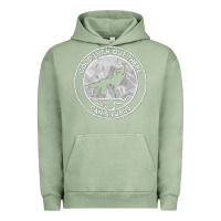 Pigment Oil Green fantastic mr fox wolf canis mountain Urban Hoodie - artisFamous